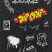 Шкурка для скейтборда dipGRIP Fack
